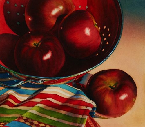 How Do You Like Them Apples      
15” x 17”
Private Collection